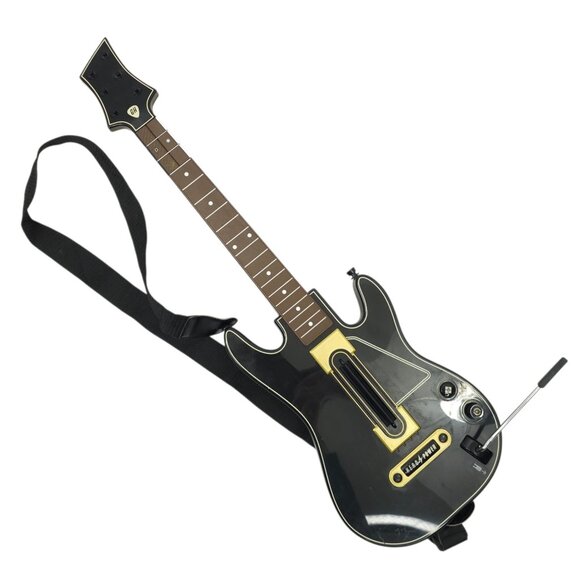 Activision Guitar Hero 0000654 PS3 Wireless Guitar Controller TESTED NO DONGLE - Picture 1 of 16